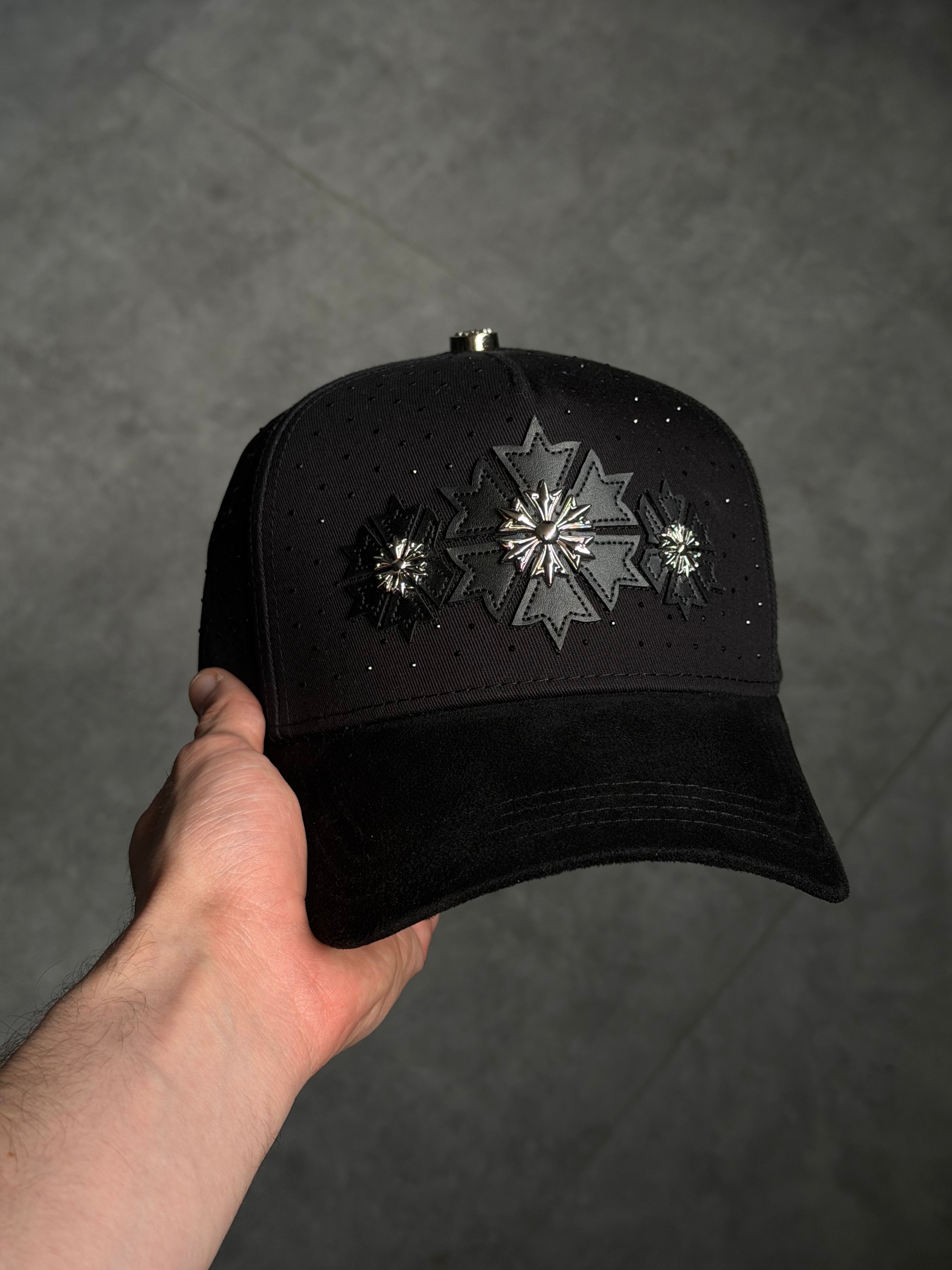 Barbas Hats Platinum Snowflakes